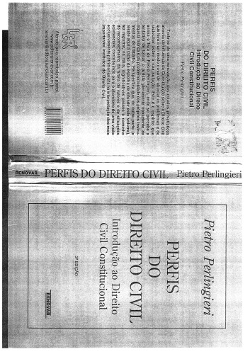 Perfis do Direito Civil - Introdução ao Direito Civil Constitucional