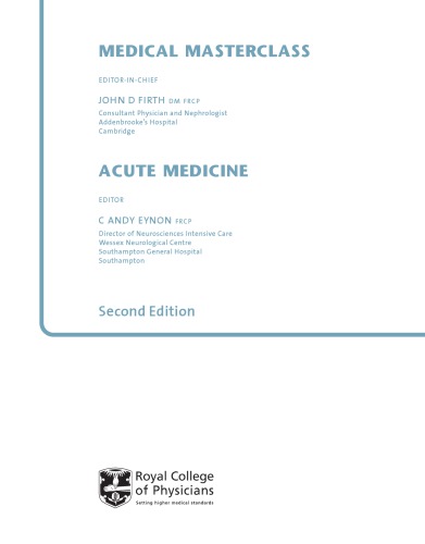 Acute medicine