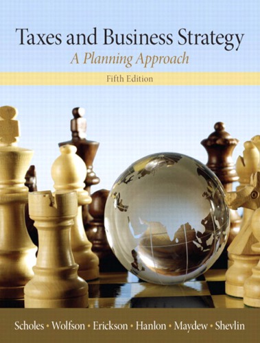 Taxes and Business Strategy