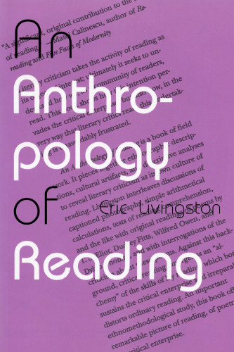 An Anthropology of Reading