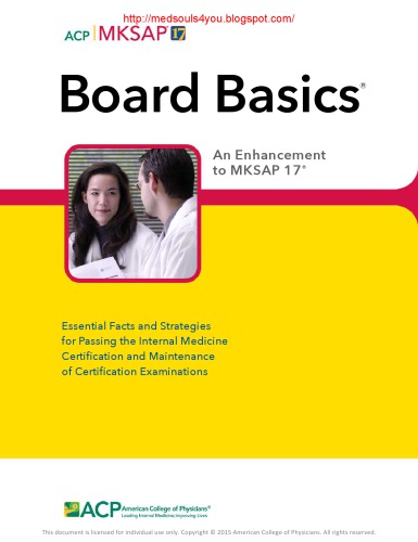 Board Basics 4-An Enhancement to MKSAP