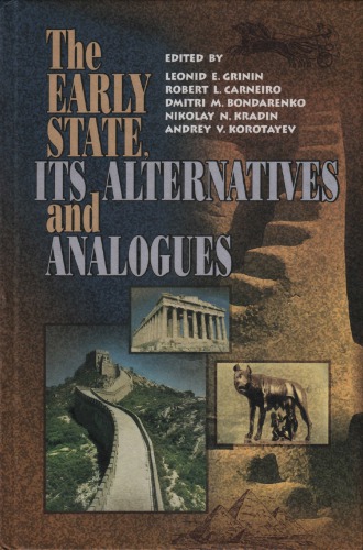 The early State, its alternatives and analogues