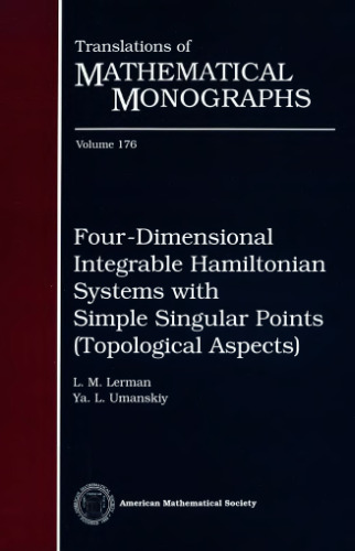 Four-dimensional integrable Hamiltonian systems with simple singular points (topological aspects)