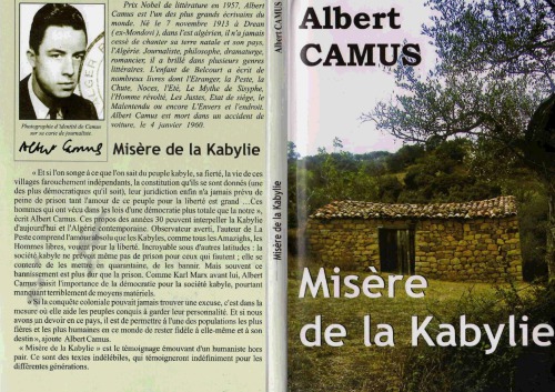 Misère de la Kabylie