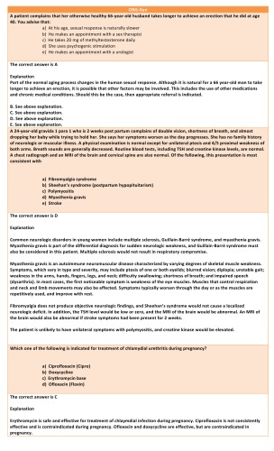 Obstetrics and Gynecology