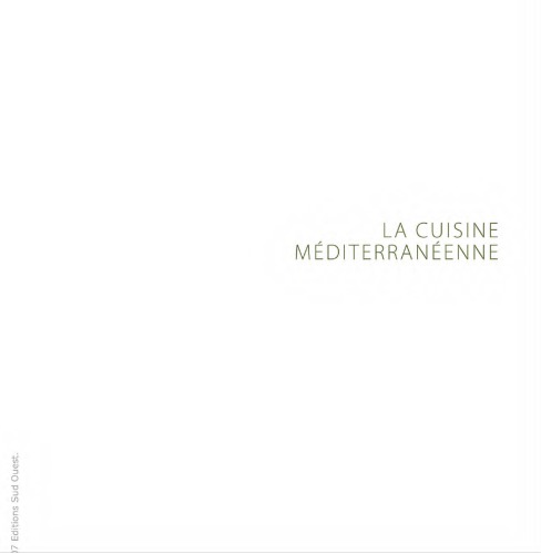 La cuisine méditerranéenne