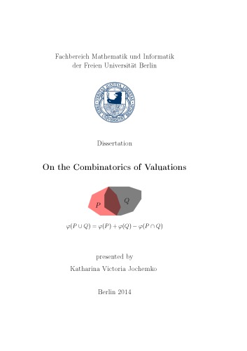 On the Combinatorics of Valuations