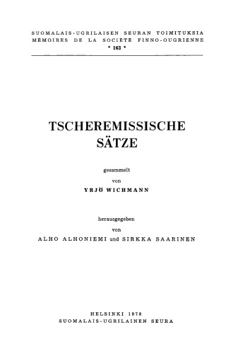 Tscheremissische Sätze