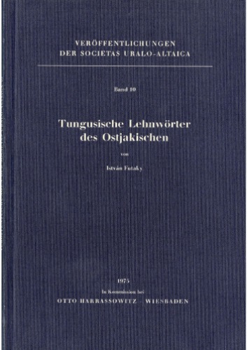 Tungusische Lehnwörter des Ostjakischen
