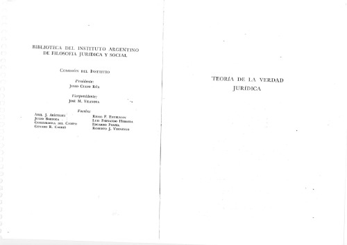 Teoria de la verdad jurídica