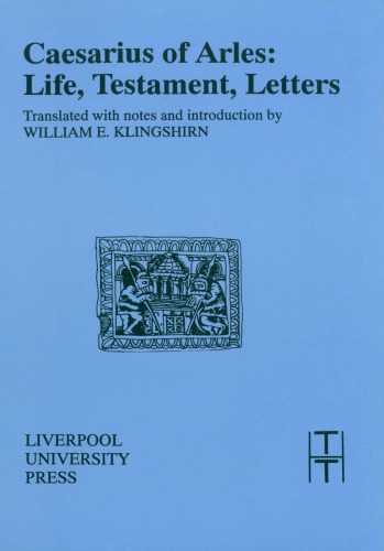 Life, Testament, Letters