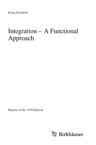 Integration - A Functional Approach