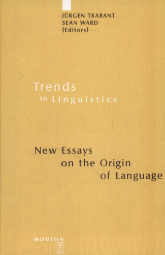 New Essays on the Origins of Language