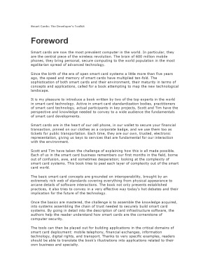 Smart Cards: The Developer’s Toolkit