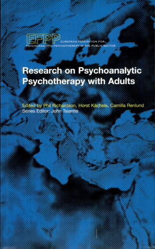 Research on Psychoanalytic Psychotherapy with Adults