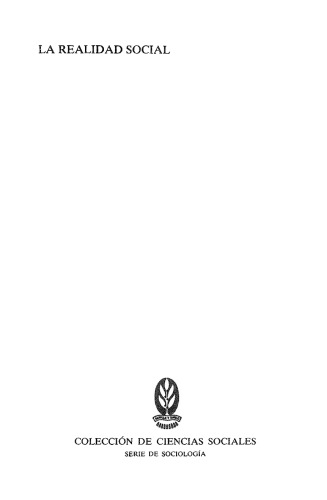 La realidad social