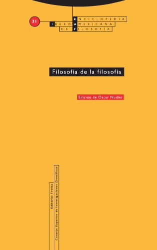Filosofía de la filosofía