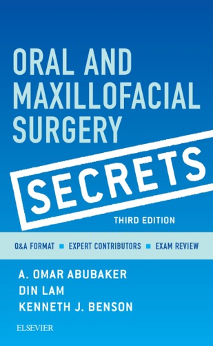Oral and Maxillofacial Surgical Secrets