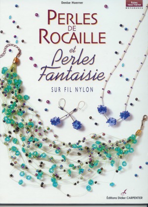 Perles de rocaille et perles fantaisie sur fil nylon