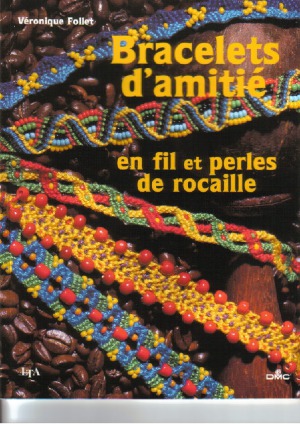 Bracelets d'amitie  En fil et perles de rocaille