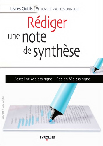 Rédiger une note de synthèse