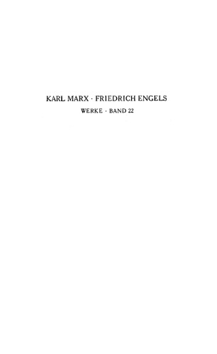 Marx-Engels-Werke (MEW) - Band 22 (Engels Jan 1890 - Aug 1895)