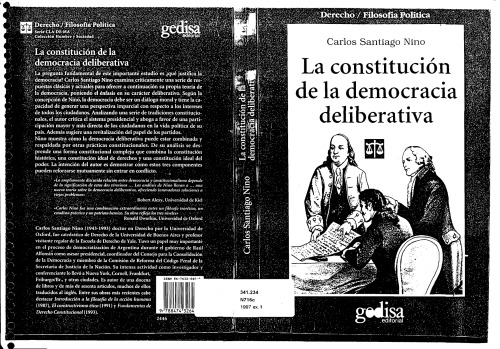 La constitución de la democracia deliberativa