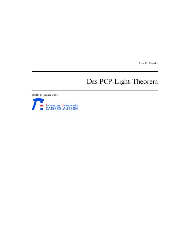Das PCP-Light-Theorem