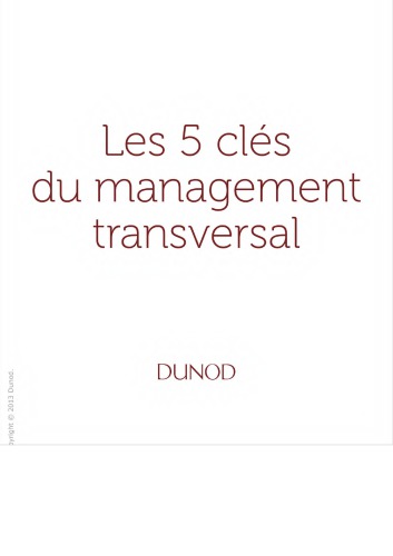 Les 5 clés du management transversal