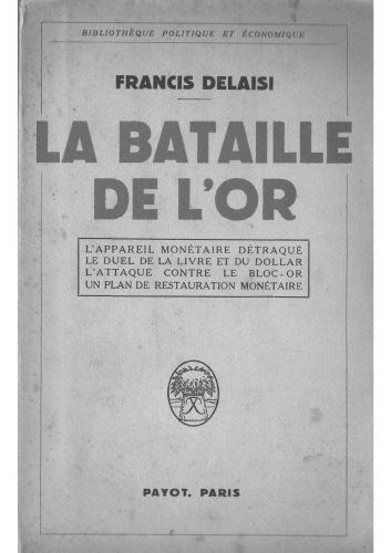 La Bataille de l’Or