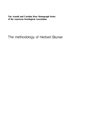 The Methodology of Herbert Blumer