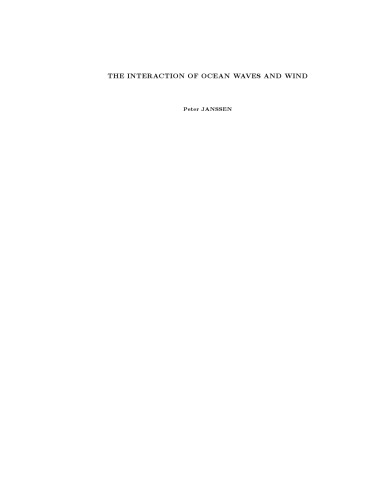 Interaction of ocean waves and wind