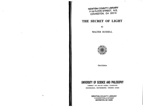 The Secret of Light