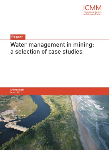 Water management in mining : a selection of case studies