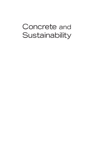 Concrete and sustainability