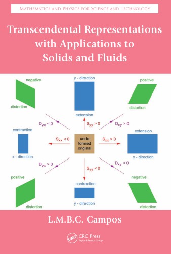 Transcendental representations with applications to solids and fluids