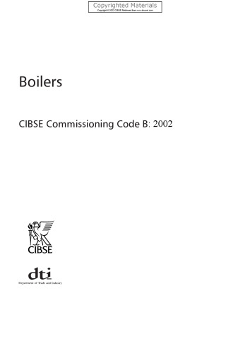 Commissioning Code B: Boilers