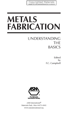 Metals fabrication : understanding the basics