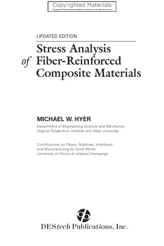 Stress analysis of fiber-reinforced composite materials