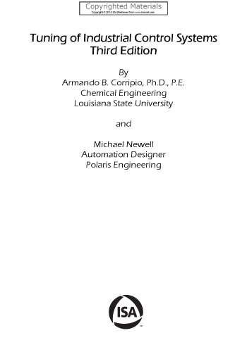 Turning of Industrial Control Systems, Third Edition
