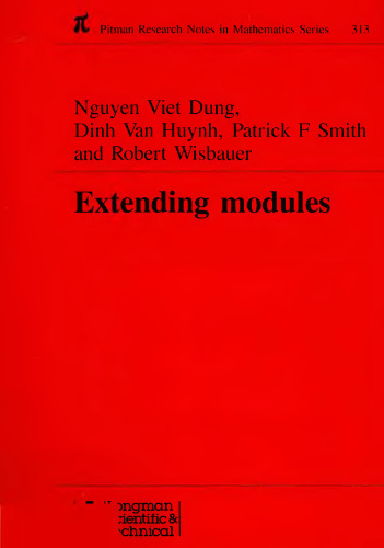 Extending modules