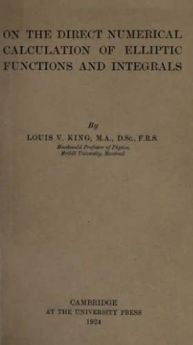 On the direct numerical calculation of elliptic functions and integrals