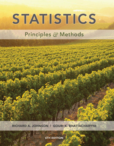 Statistics : principles and methods