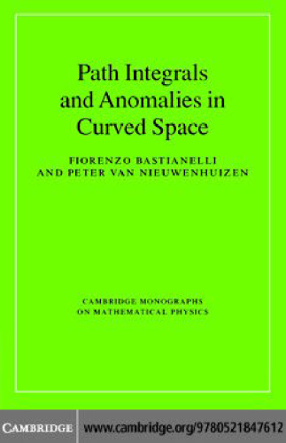 Path integrals and anomalies in curved space