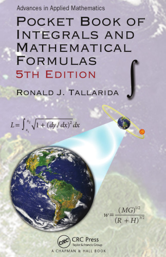 Pocket book of integrals and mathematical formulas