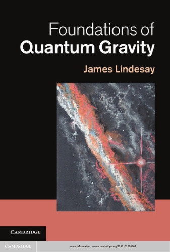 Foundations of quantum gravity