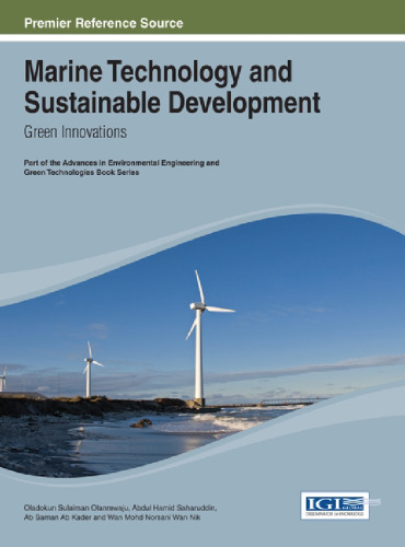 Marine technology and sustainable development : green innovations