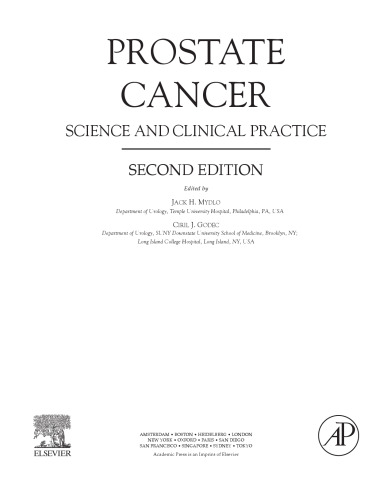 Prostate Cancer, Second Edition: Science and Clinical Practice