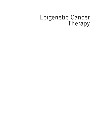 Epigenetic Cancer Therapy