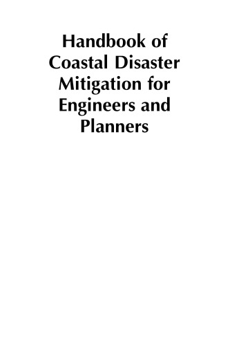 Handbook of Coastal Disaster Mitigation for Engineers and Planners